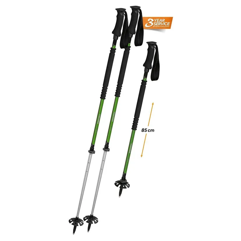 Komperdell Thermo Ascent TI 2 Tourenstock Trekkingstock Wanderstock Skistock WSE-42317-GREEN Billig