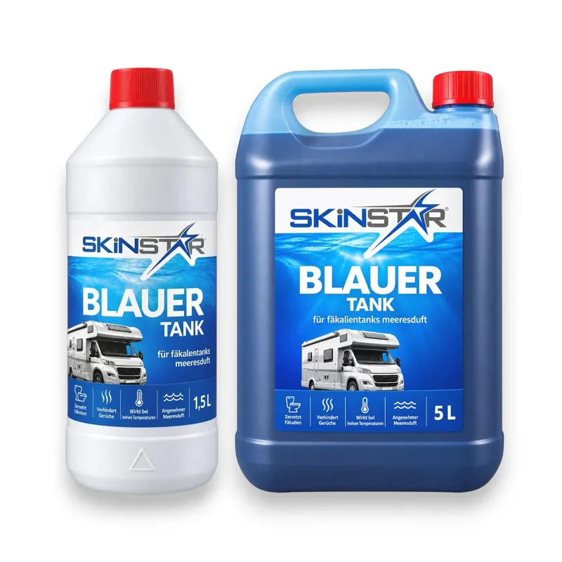 Neue Ware Chemietoiletten Sanitärflüssigkeit Spülwasserzusatz Zusatz Camping WC Meeresduft - Typ 6,5l Tank 6,5l Tank WSE-62906