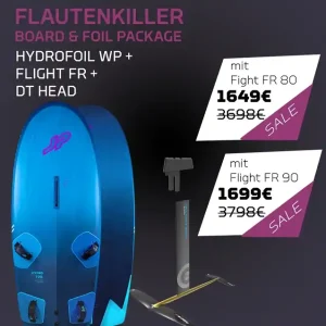 2025 JP HydroFoil 155 Wood Pro Flight FR 80 incl. Head Solange Der Vorrat Reicht