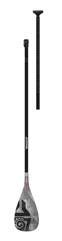 2023 STARBOARD SUP Paddle ENDURO Tiki Tech gray 29 mm 2 pcs. adjust. Carbon S35 Versand Am Gleichen Tag