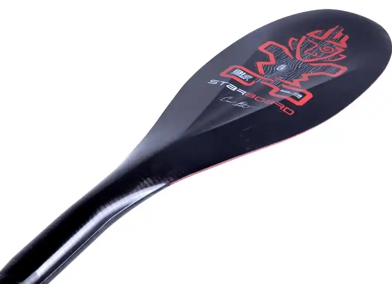 STARBOARD SUP Paddle LIMA Carbon Balsa Oval fixed S40 Zertifiziert