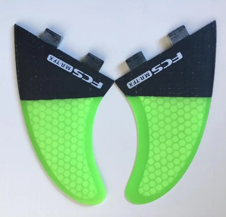 Top-Preis FCS MR-TFX PC Carbon/Fluro Twin Fin Set