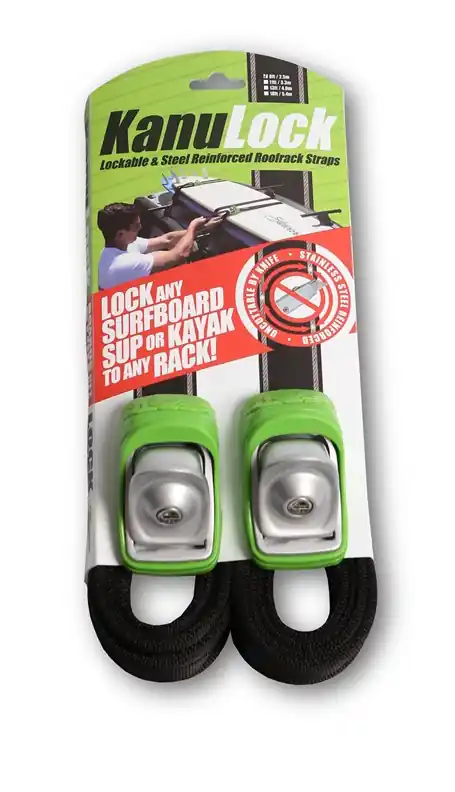Letzte Chance KANULOCK Strap Sicherheits-Dachträger-Gurtband 2,5 mtr.