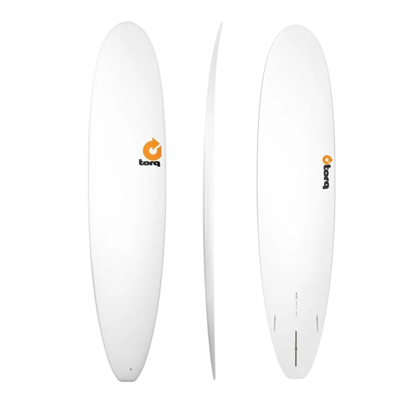 Surfboard TORQ Epoxy TET 8.6 Longboard Weiss Must-Have