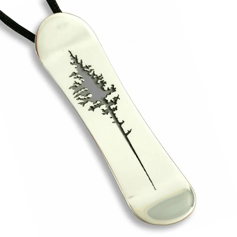 Silver+Surf Silber Schmuck Snowboard Tree Baum Aktuell