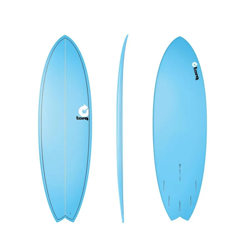 Expressversand Surfboard TORQ Epoxy TET 5.11 MOD Fish Blue
