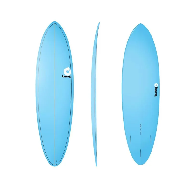 Surfboard TORQ Epoxy TET 6.8 Funboard Blue Beliebt