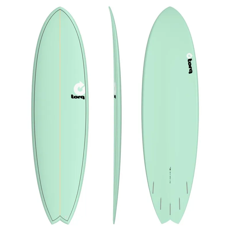 Neu Im Sortiment Surfboard TORQ Epoxy TET 7.2 Fish Seagreen