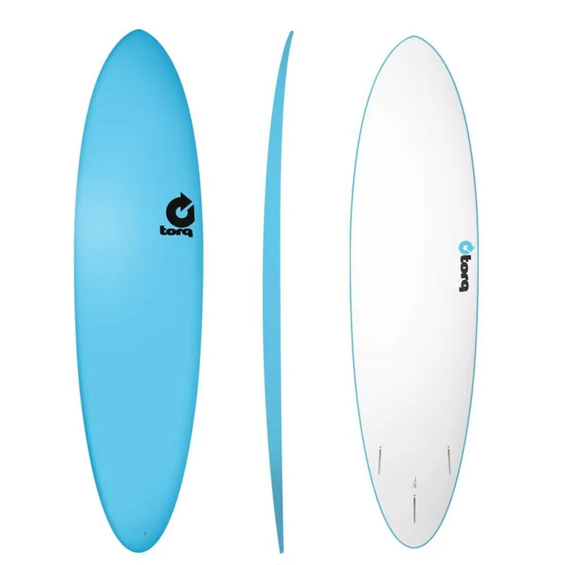 Heißes Angebot Surfboard TORQ Softboard 7.2 Funboard Blau