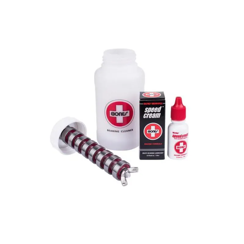 Bones Bearings Bearing Cleaning Set Kugellager-Reiniger inkl. Speed Cream und Bones Bearings Preis Gesenkt
