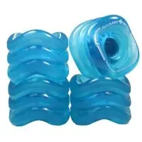 Shark Wheels Sidewinder (4er Set) 70mm/ 78a Transparent Blau Sonderangebot