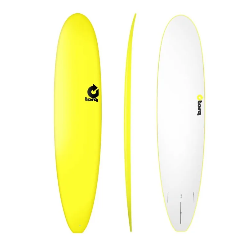 Surfboard TORQ Softboard 9.0 Longboard Gelb SALE Mega-Angebot