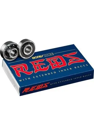 Bones Race REDs Longboard Bearings (Satz) Neu Im Sortiment