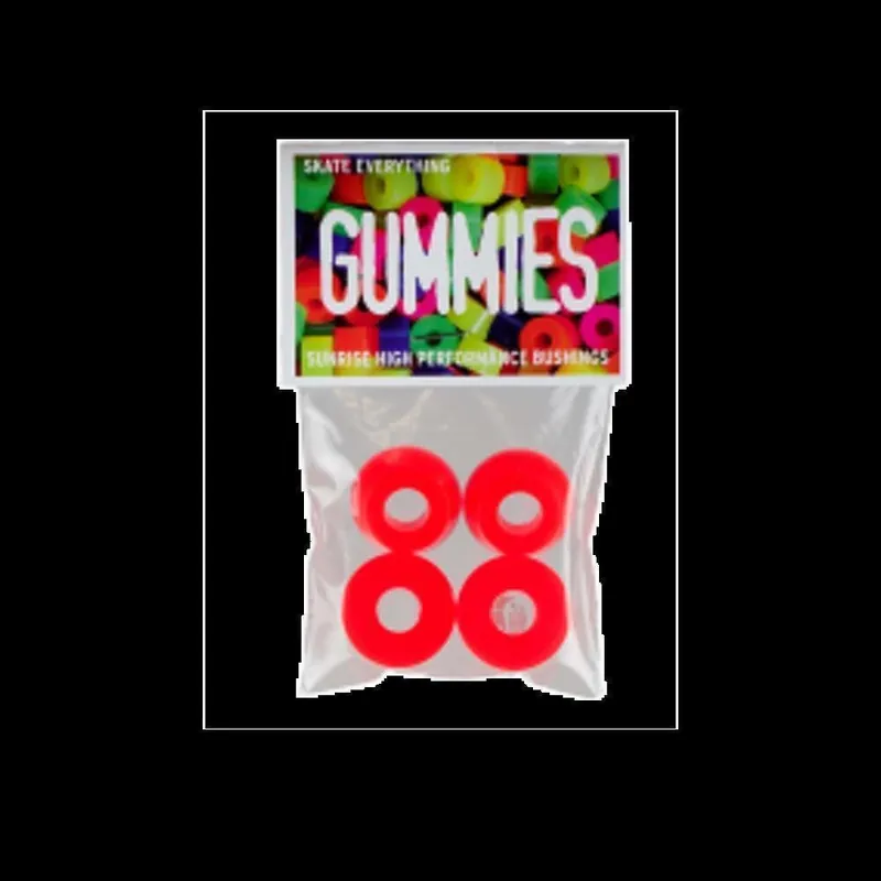 Sunrise Gummies Bushings Barrel Cone Street 80a Orange Neu Im Sortiment