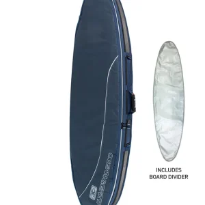 Versand Am Gleichen Tag Ocean & Earth Boardbag Travel Double Compact Shortboard Cover Navy 6‘8"