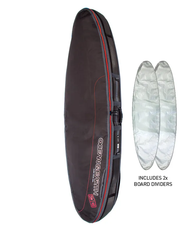 Ocean & Earth Boardbag Travel Triple Compact Shortboard Cover Navy 6‘8" Angebot