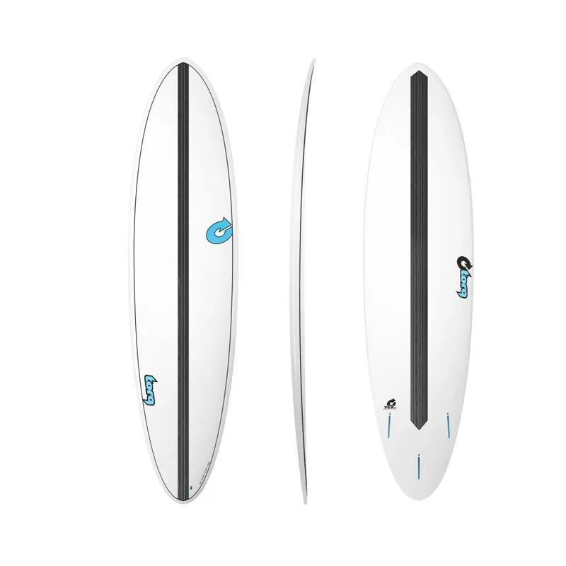 Surfboard TORQ Epoxy TET CS 7.2 Funboard Carbon Neu