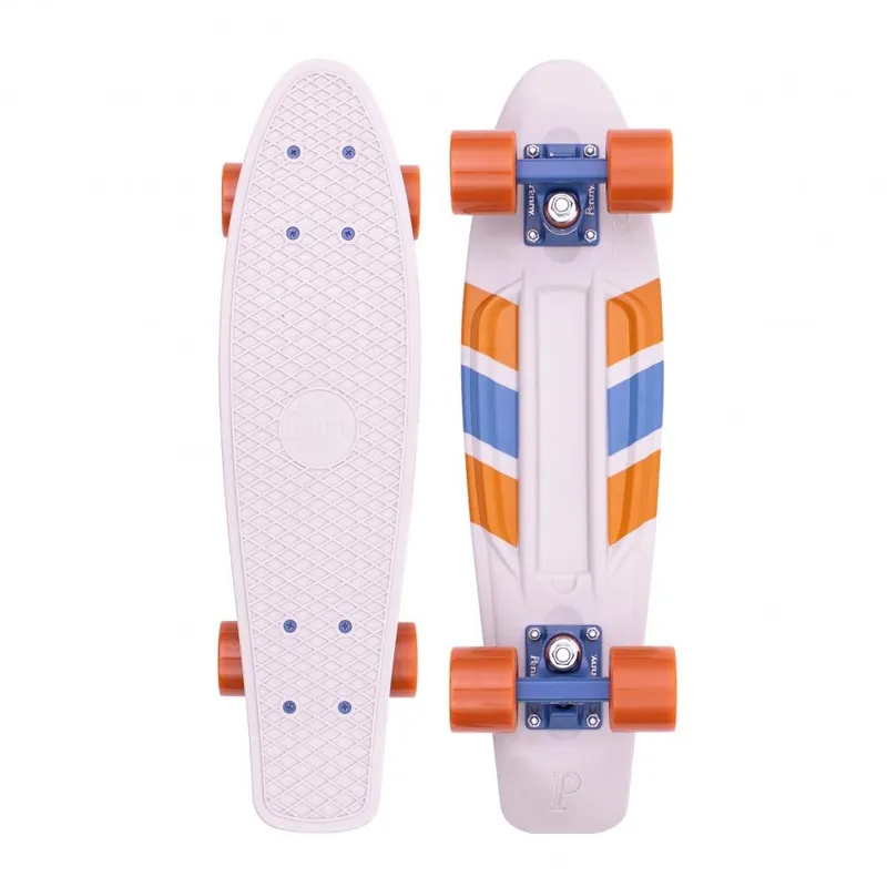Penny Original 22" Skateboard Chevron Grey Orange Ausverkauf