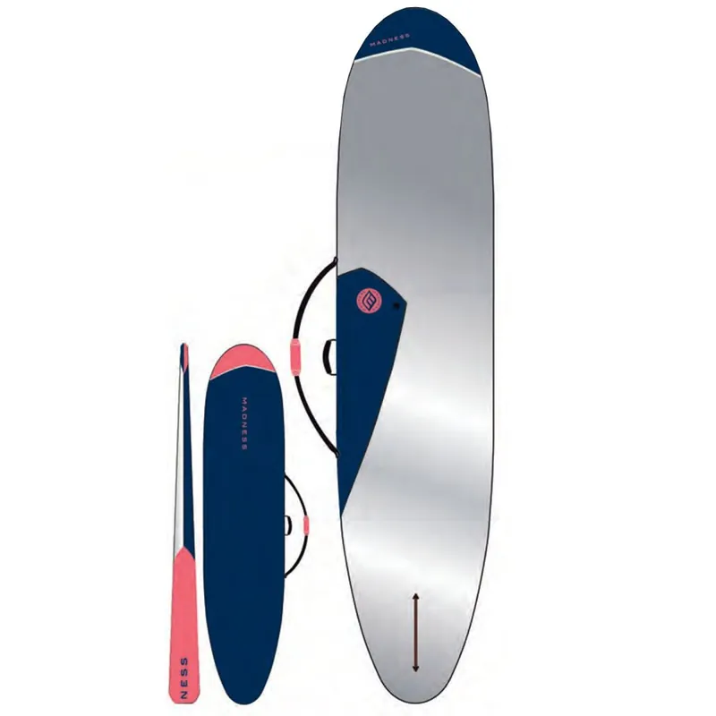 MADNESS Boardbag PE 8.0 Longboard Blau Rot Must-Have