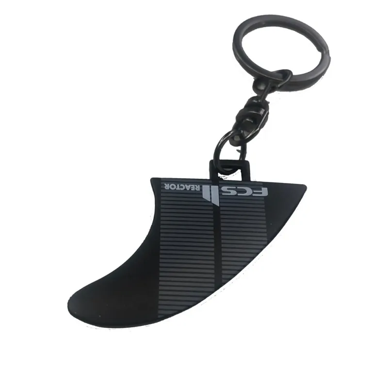 FCS 2 Fin Key Ring Schlüsselanhänger PC Finne Reactor (Schwarz) Rabatt