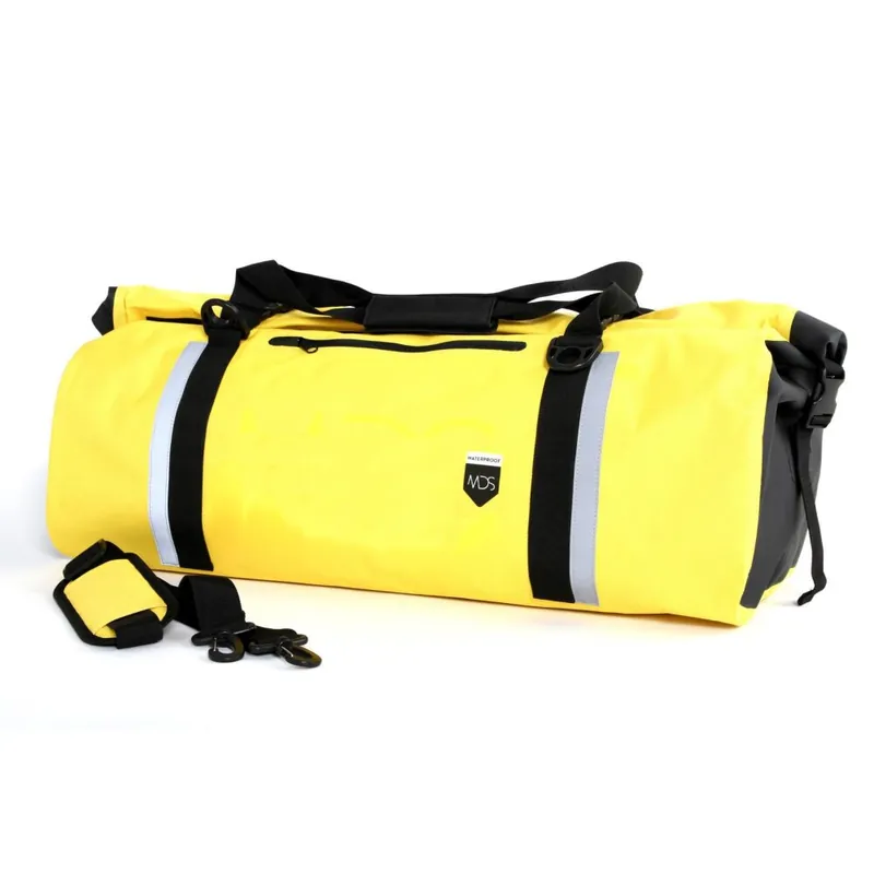 Sale MDS wasserdichter Duffel Bag 60 Liter Gelb