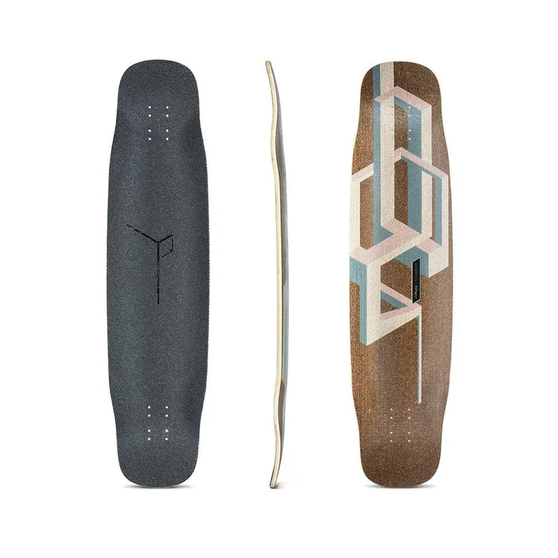 Loaded Basalt Tesseract Longboard Deck Pink Kracherpreis