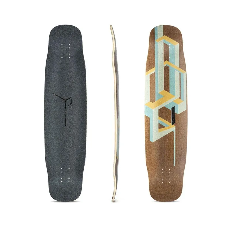 Angebot Loaded Basalt Tesseract Longboard Deck Mango