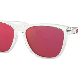 Abverkauf Oakley Frogskins Sonnenbrille Crystal Clear Torch Iridium