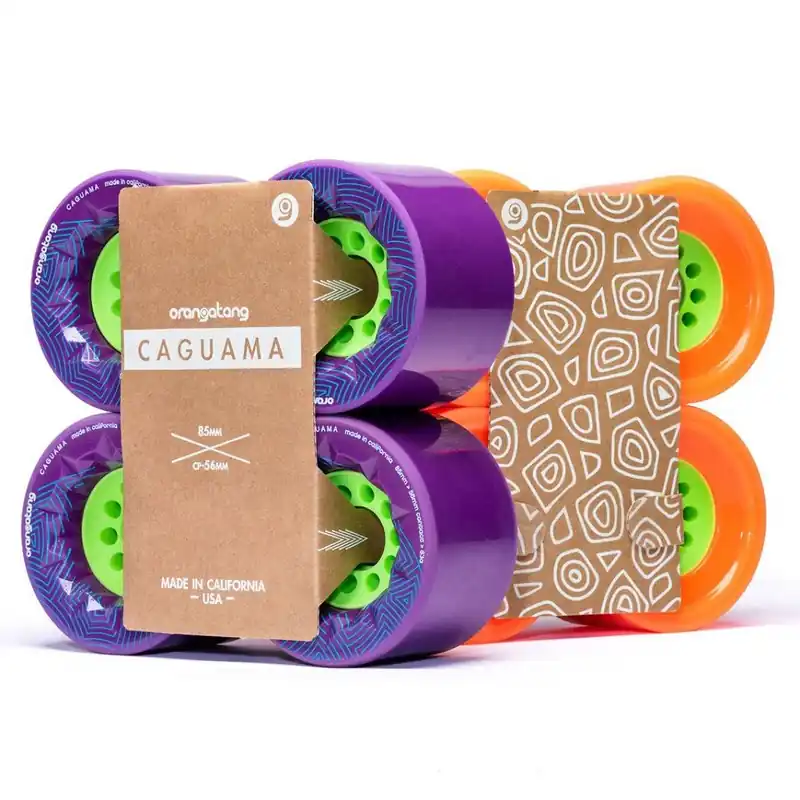 Wochenendangebot Orangatang Caguama (4er Set) 85mm/80a Orange