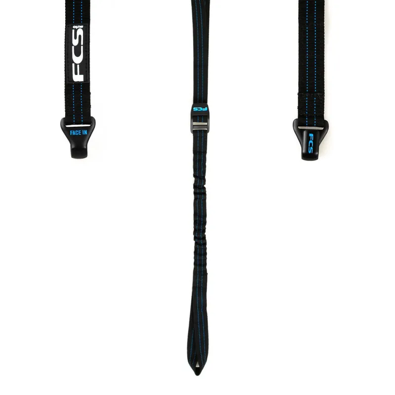 Sonderaktion FCS Premium Bungee Tie Downs Gurte für Dachträger
