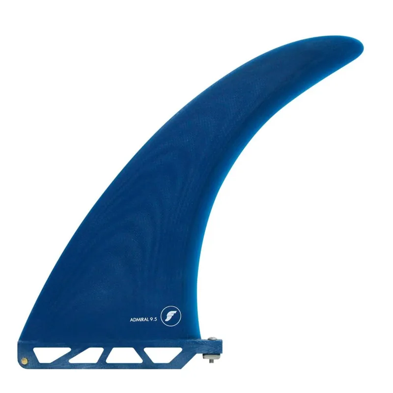FUTURES Single Fin Admiral 9.5 Fiberglass US base Solange Der Vorrat Reicht
