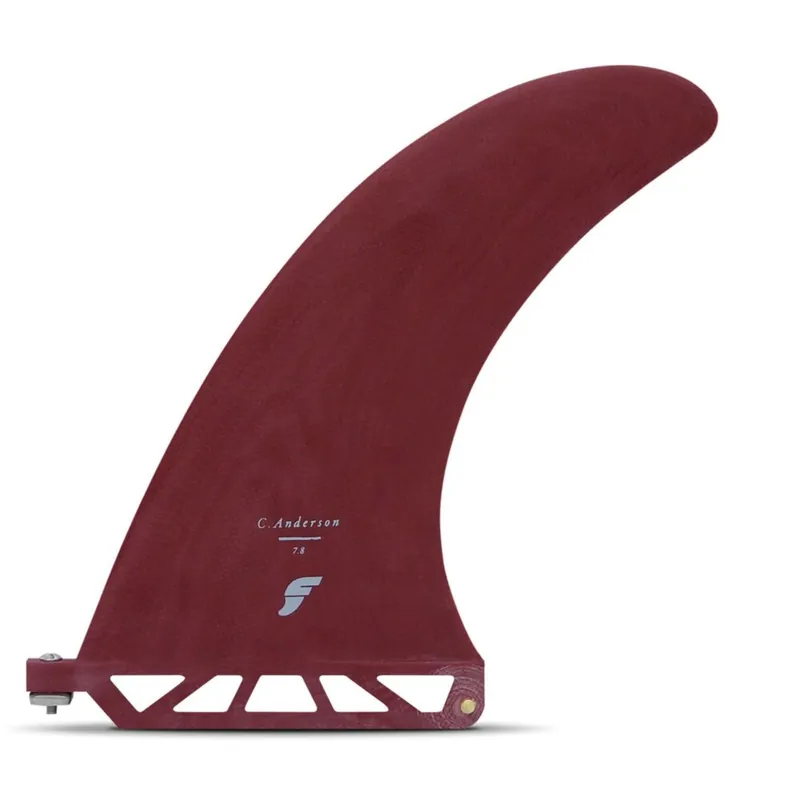FUTURES Single Fin Ando Anderson 7.8 Fiberglass US Abverkauf