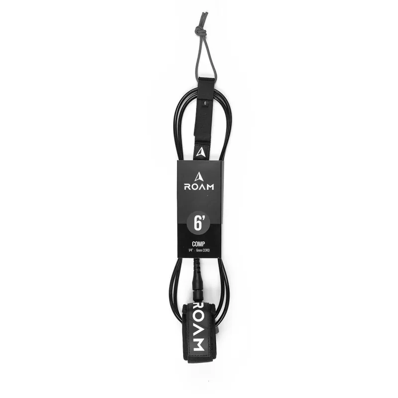Knallerangebot ROAM Surfboard Leash Comp 6.0 Schwarz
