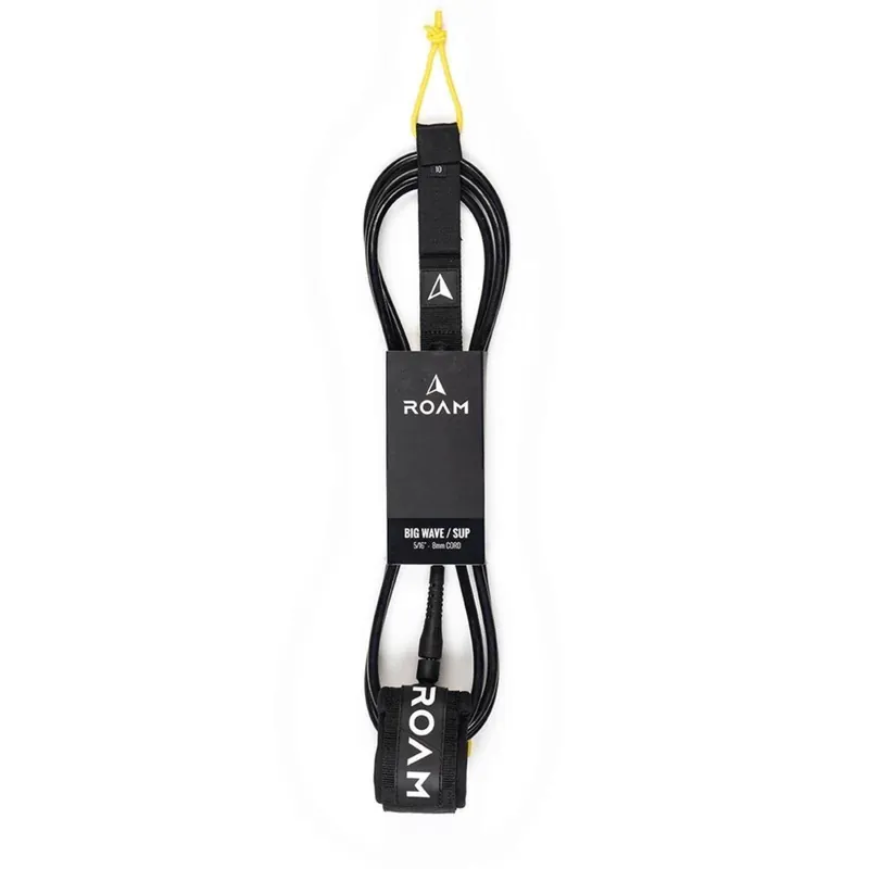 Versand Am Gleichen Tag ROAM Surfboard Leash Big Wave 9.0 8mm Schwarz