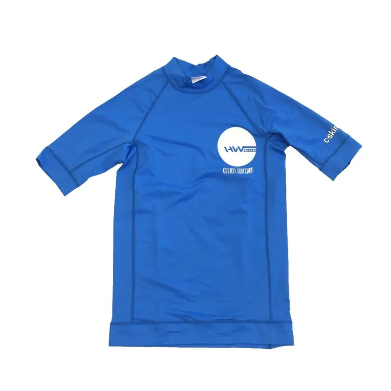 Expressversand HW-Shapes Team Lycra Shortarm Turtleneck Bright Blue