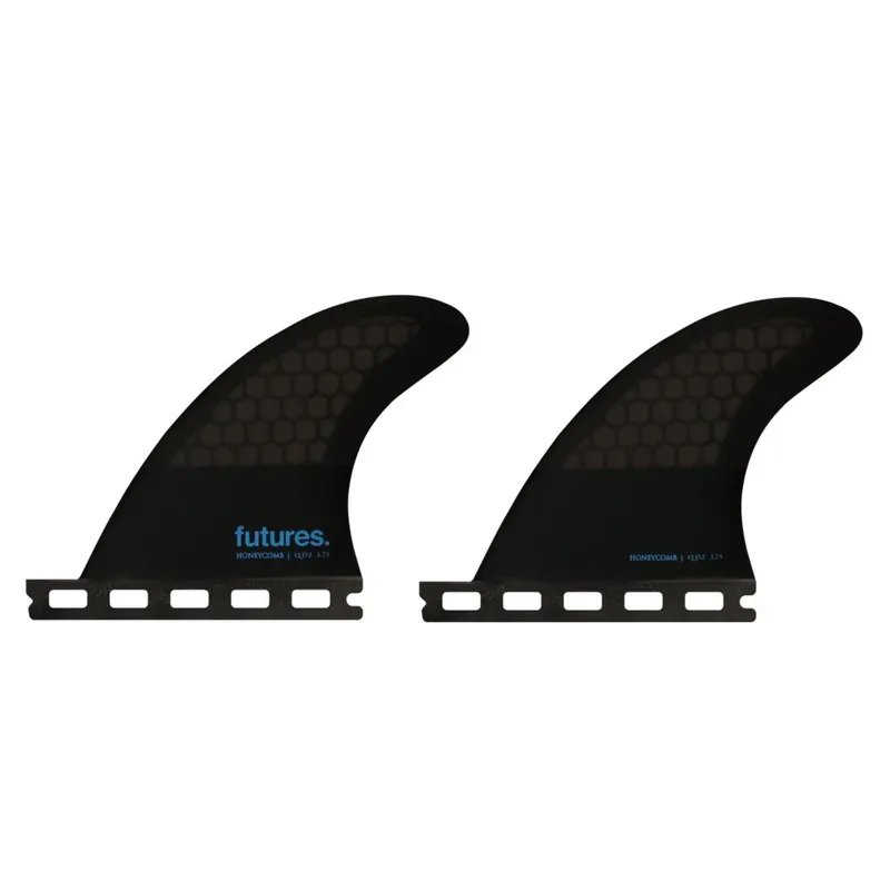 Bestseller FUTURES Quad Rear 2 Fin Set 3.75 Flat Honeycomb