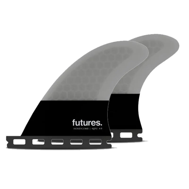 FUTURES Quad Rear 2 Fin Set 4.00 Flat Honeycomb Must-Have