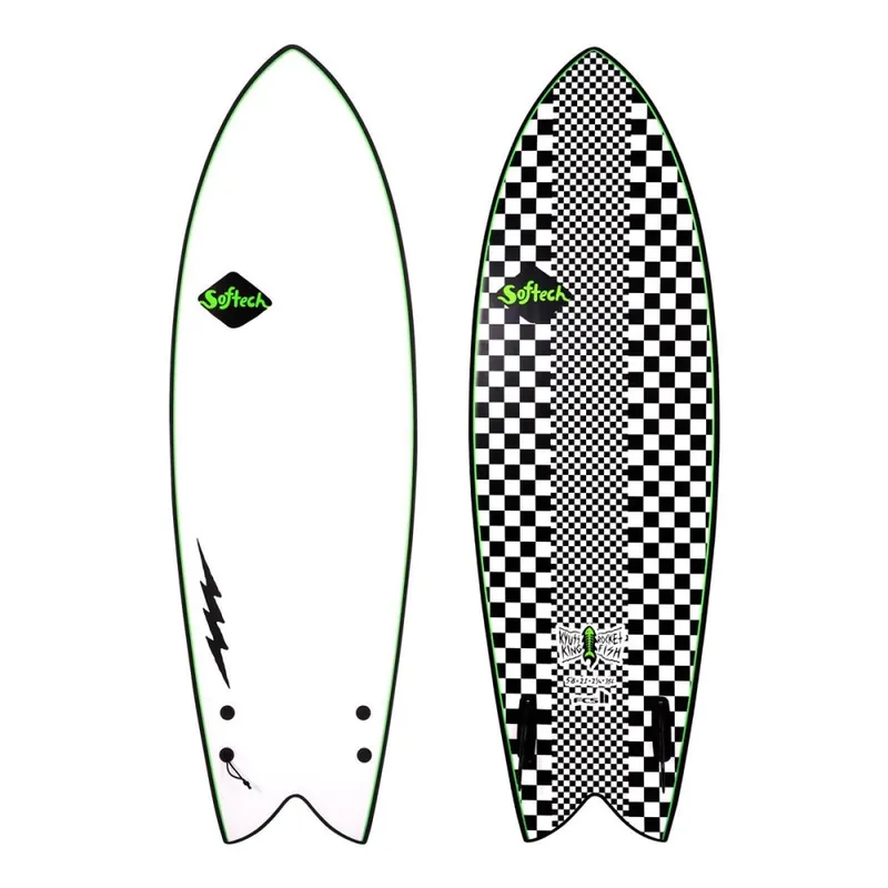 Softech Kyuss Fish 5‘8" Performance Softboard FCS2 Twin Direkt Vom Hersteller