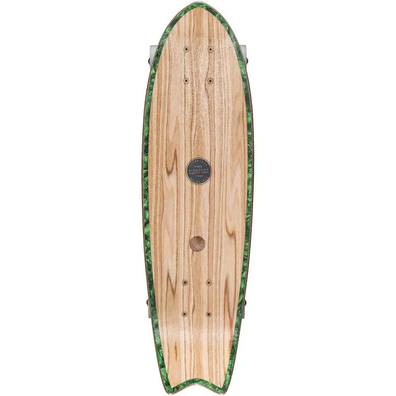 Highlight Globe Sagano Minicruiser Komplettboard Olive Wood Green Pearl