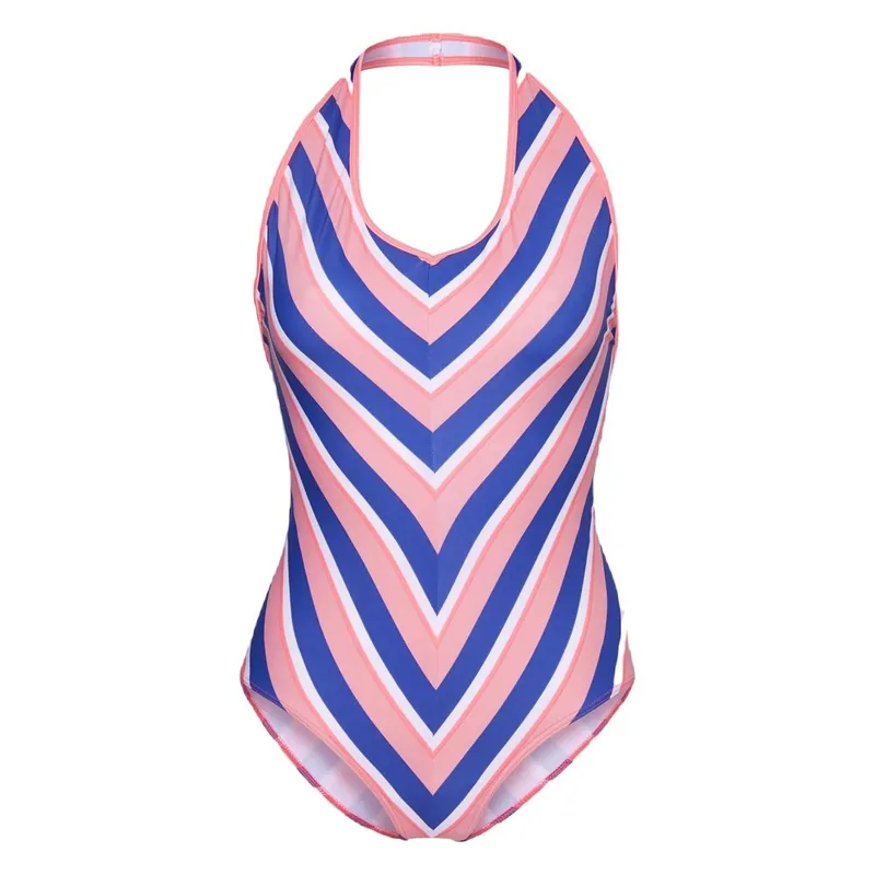 Chiemsee Badeanzug Acapulco Beach Blue/Pink 36 (S) Geprüft
