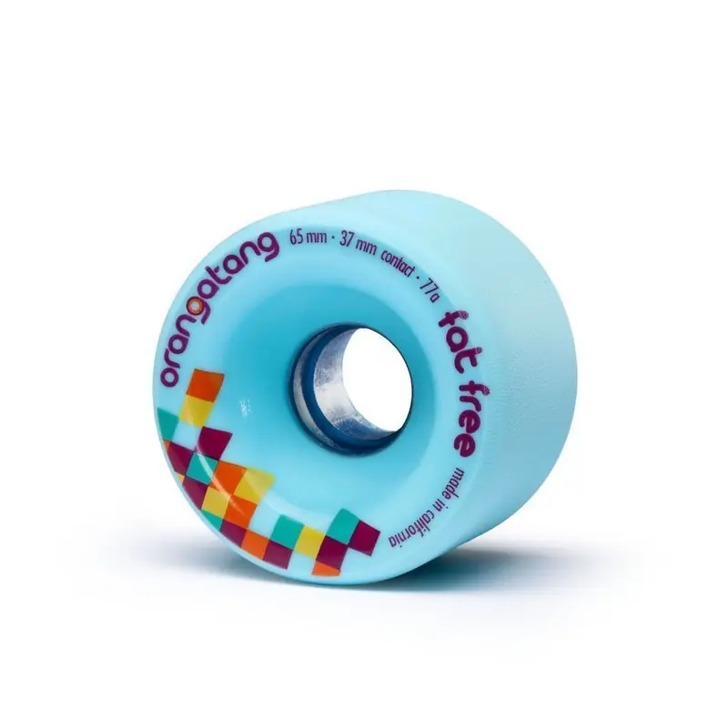 Orangatang FAT FREE (4er Set) 65mm/77a Blue Abverkauf