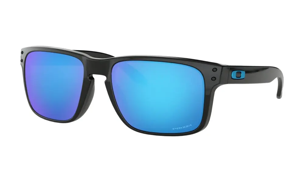 Oakley HOLBROOK Sonnenbrille Polished Black Prism Saphire Iridium Neu Im Sortiment