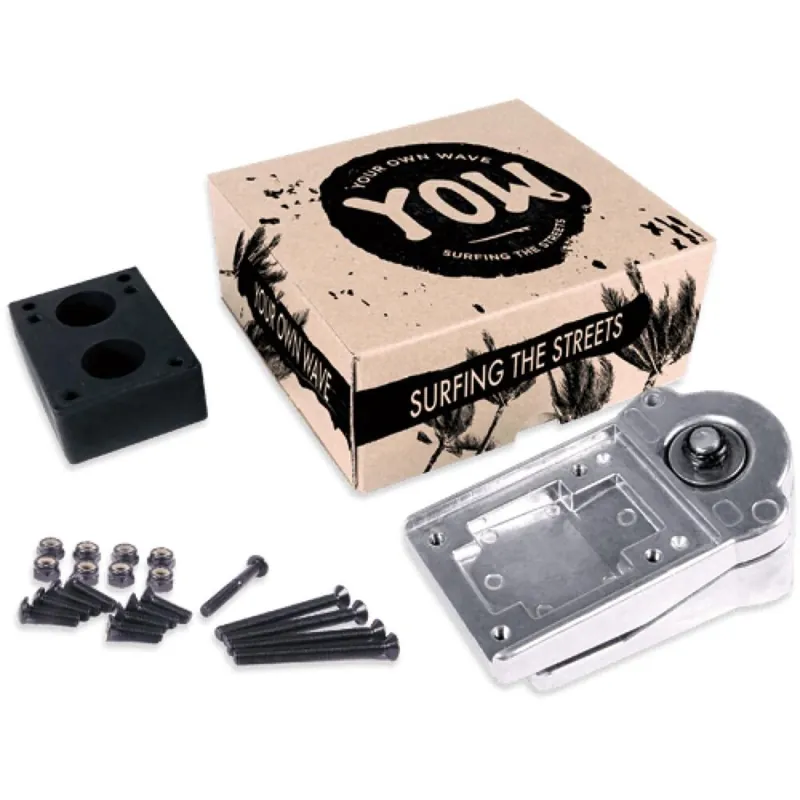 YOW Truck Version 4 S5 Surf Longboardachse inkl. Riser Ausverkauf