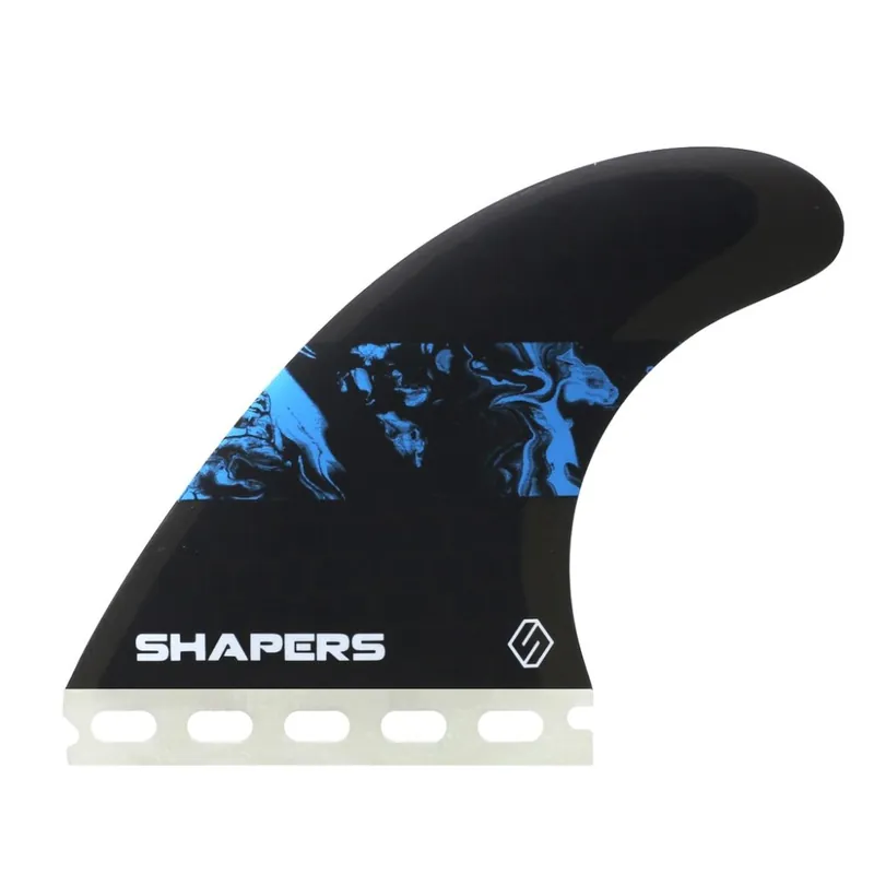 Saisonangebot Shapers Fins Medium CoreLite Tri-Fin Set Black/Blue