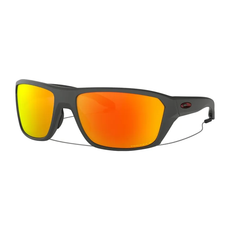 Direkt Vom Hersteller Oakley Split Shot Sonnenbrille Matte Heather Grey Prizm Ruby Polarized