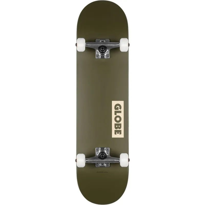 Sale Globe Goodstock Complete 8.25 Komplettboard Skateboard Fat Green