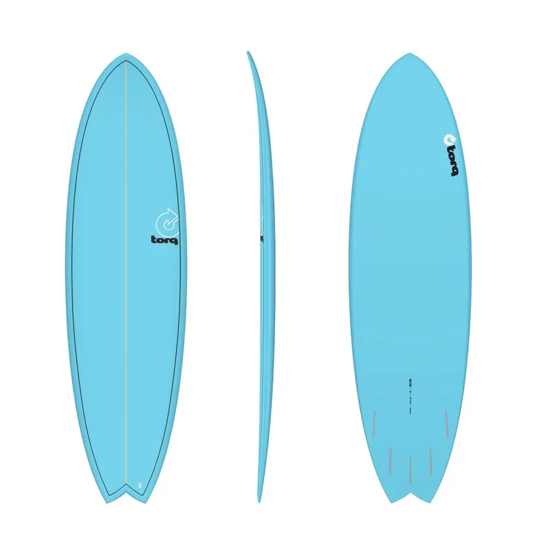Surfboard TORQ Epoxy TET 6.6 MOD Fish Blue Preiswert