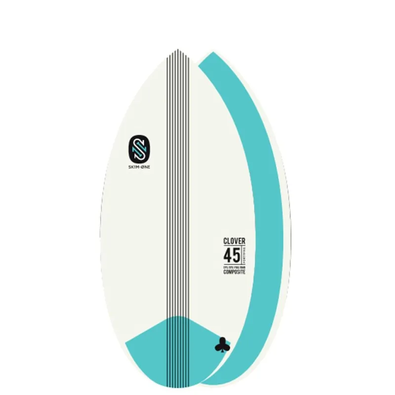 Skimboard SkimOne EPS Epoxy Bambus CLOVER 45 Blau Abverkauf