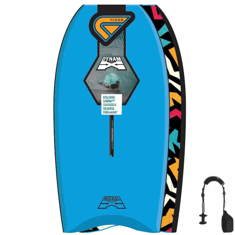 Beliebt FLOOD Bodyboard Dynamx Stringer 41 Blau Tribal
