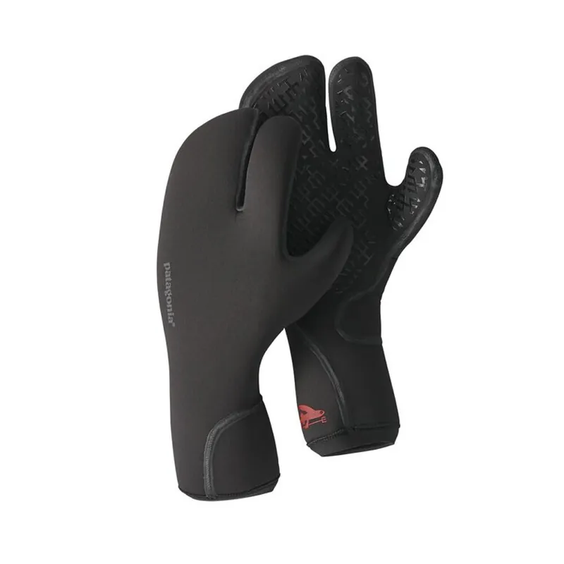 Patagonia R4 Yulex Three Finger Mitts 5mm Neohandschuhe Black XS Billig